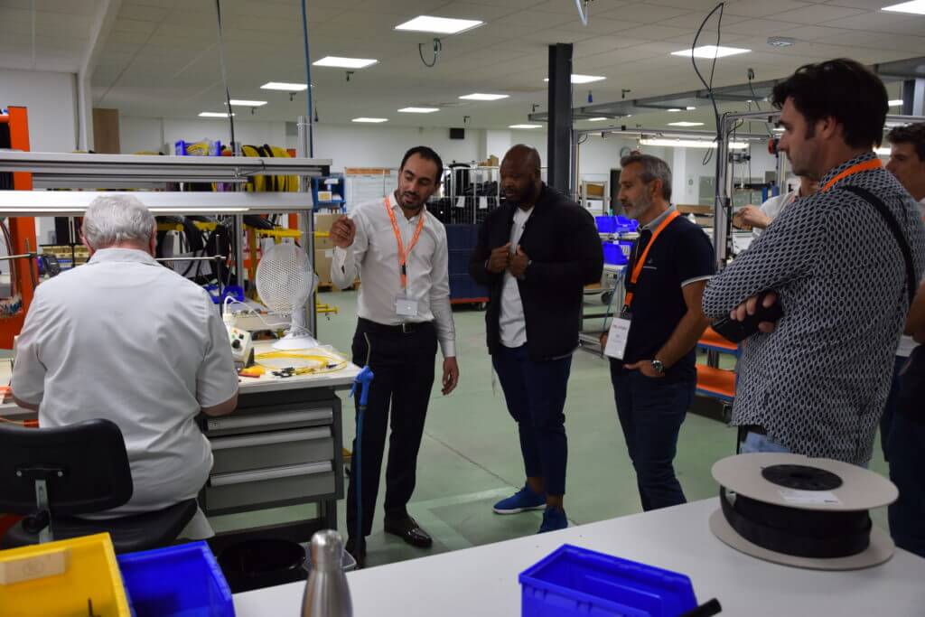 Pendant les FOLAN Day, nos clients ont pu visiter notre atelier de production français.