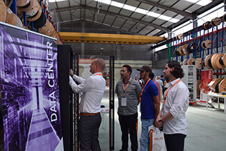 Our customers were able to discover our rack for the Data Center market and learn more from our Data Center market manager. 