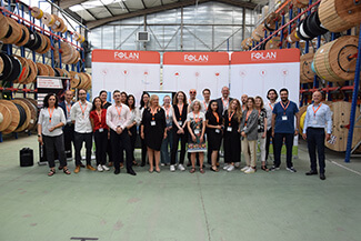 Class photo of our experts at the FOLAN Day!